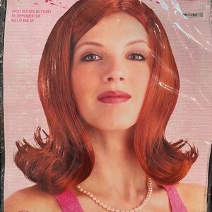 Women's Red Costume Wig